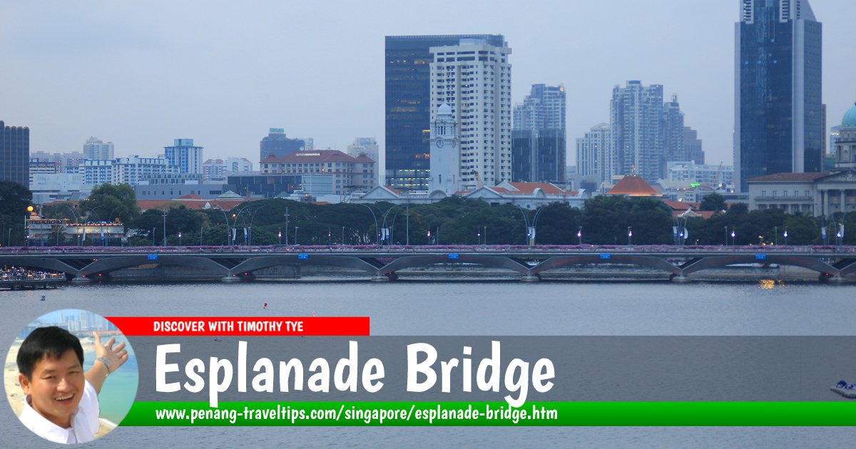 Esplanade Bridge, Singapore