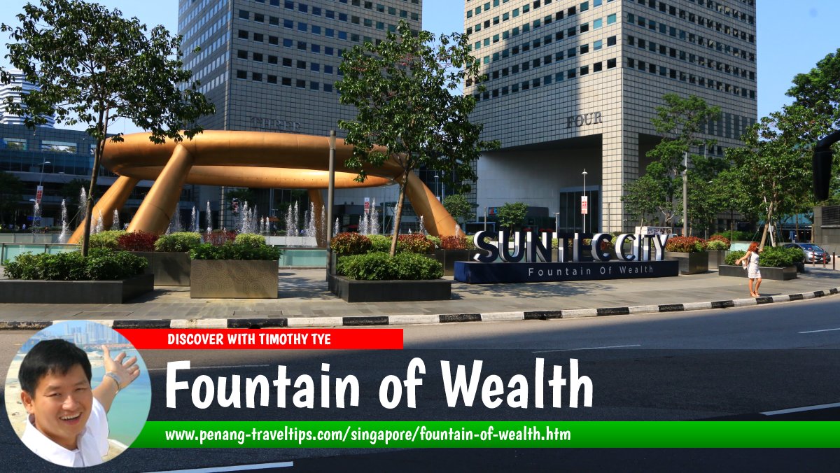 Fountain of Wealth, Suntec City, Singapore