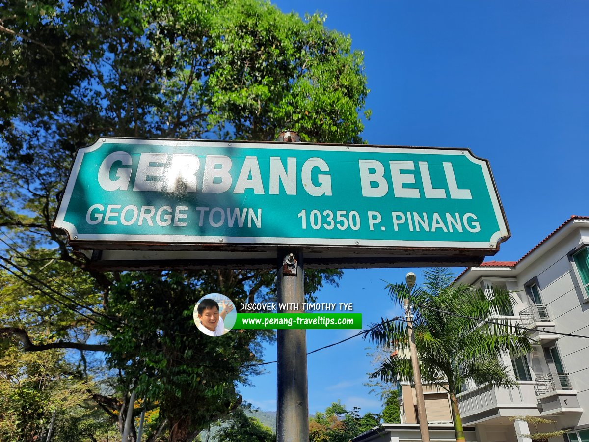 Gerbang Bell roadsign
