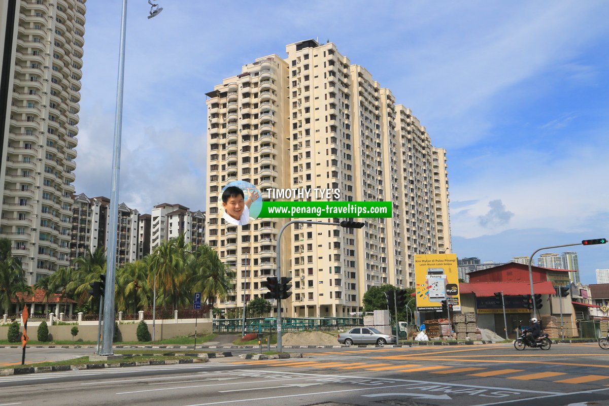 Grand View, as seen from the Bagan Jermal intersection