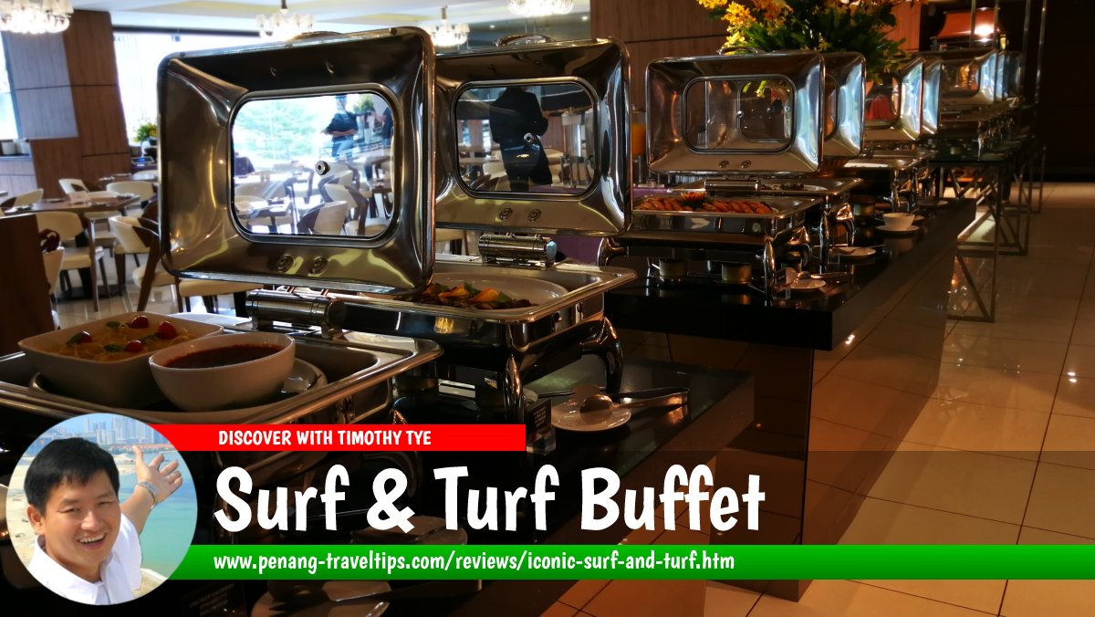 Surf & Turf Buffet Dinner, Iconic Hotel