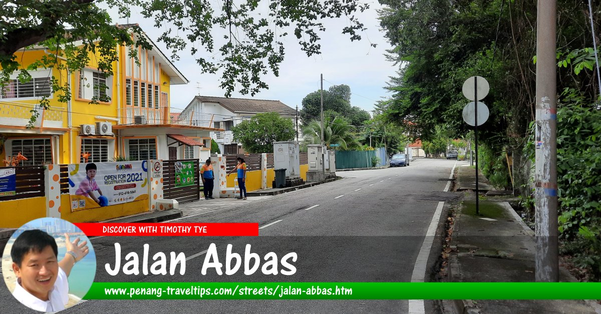 Jalan Abbas, Tanjung Bungah