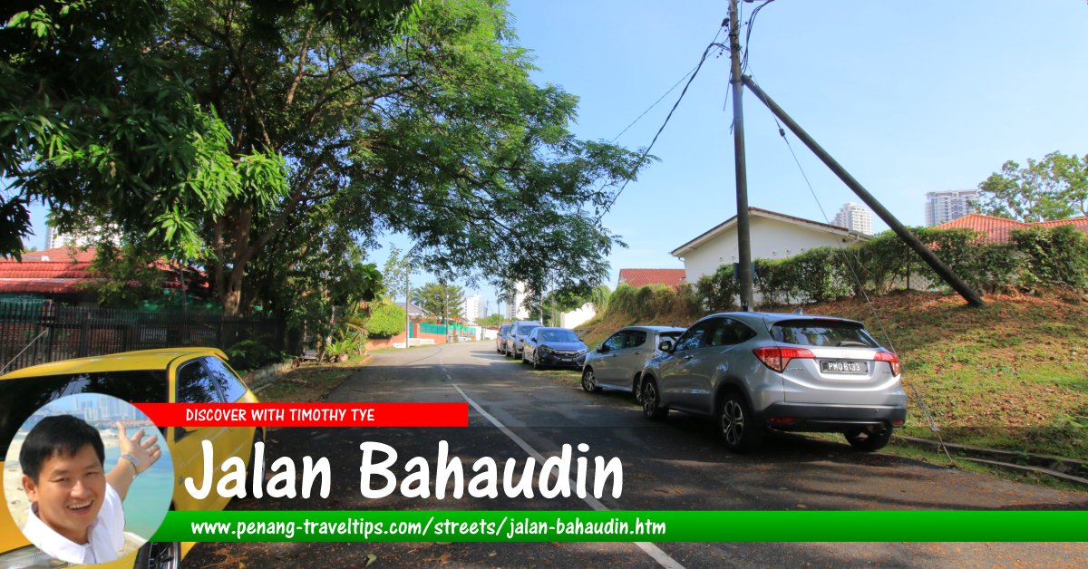 Jalan Bahaudin, Tanjung Bungah