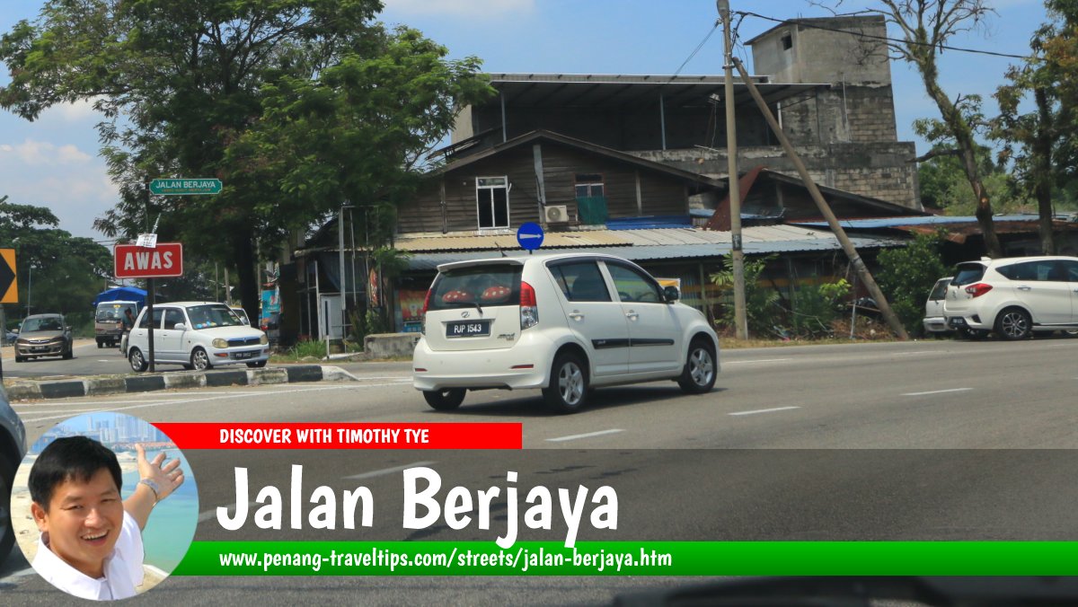 Jalan Berjaya, Bukit Mertajam, Penang