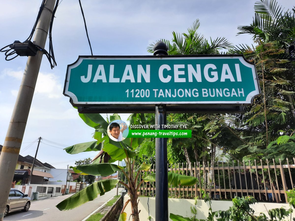 Jalan Cengai roadsign