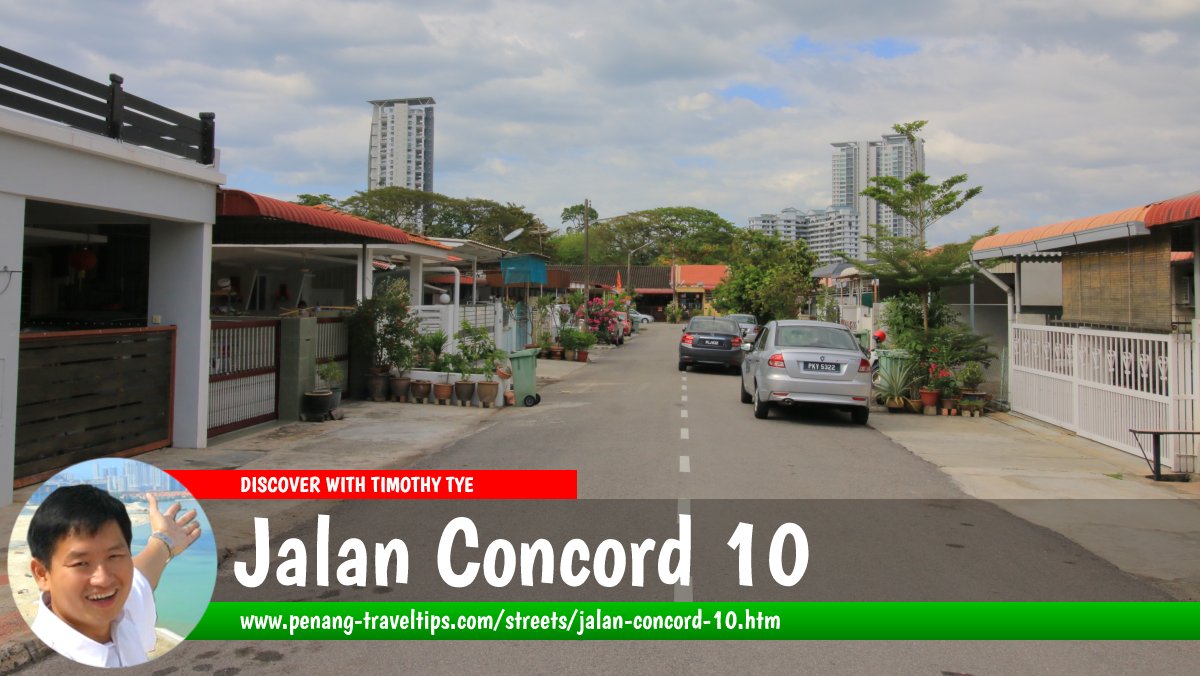 Jalan Concord 10, Tanjung Bungah, Penang