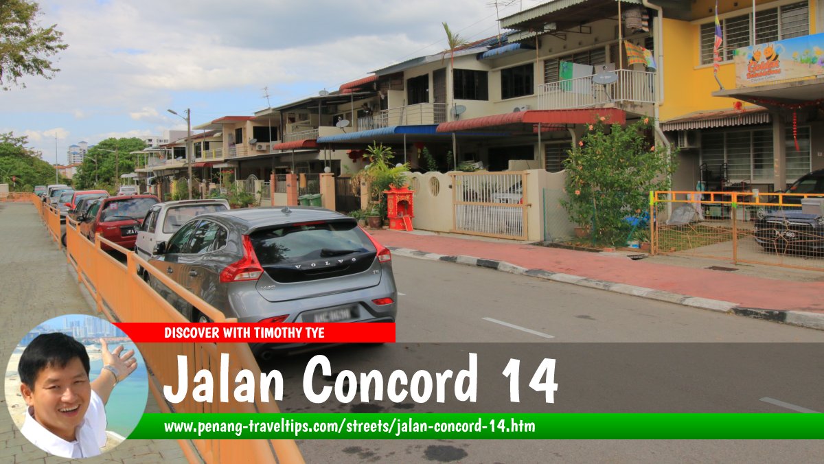 Jalan Concord 14, Tanjung Bungah, Penang