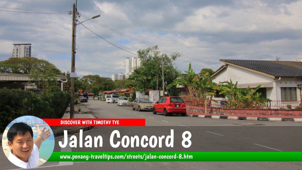 Jalan Concord 8, Tanjung Bungah, Penang