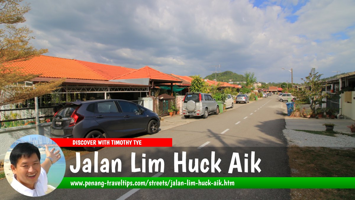 Jalan Lim Huck Aik, Tanjung Bungah, Penang