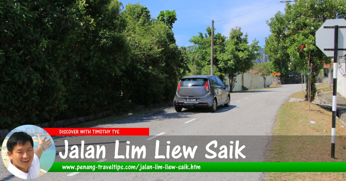 Jalan Lim Liew Saik, Tanjung Bungah