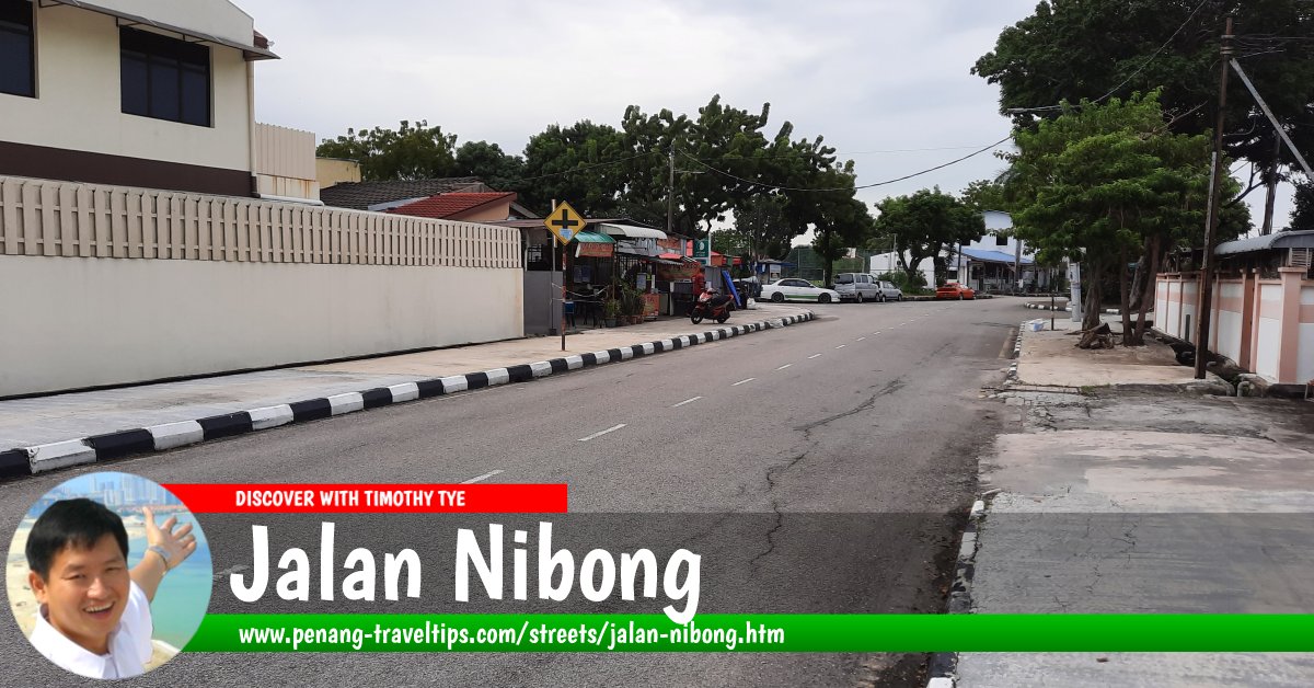 Jalan Nibong, Bayan Baru