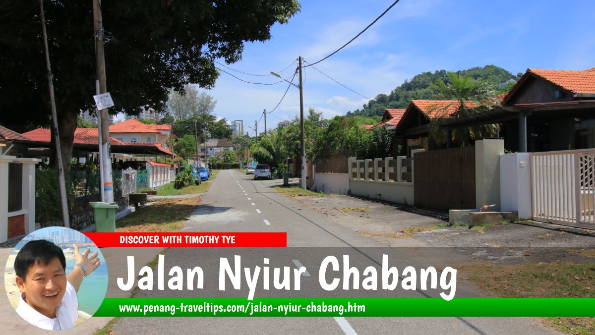 Jalan Nyiur Chabang, Tanjung Bungah, Penang