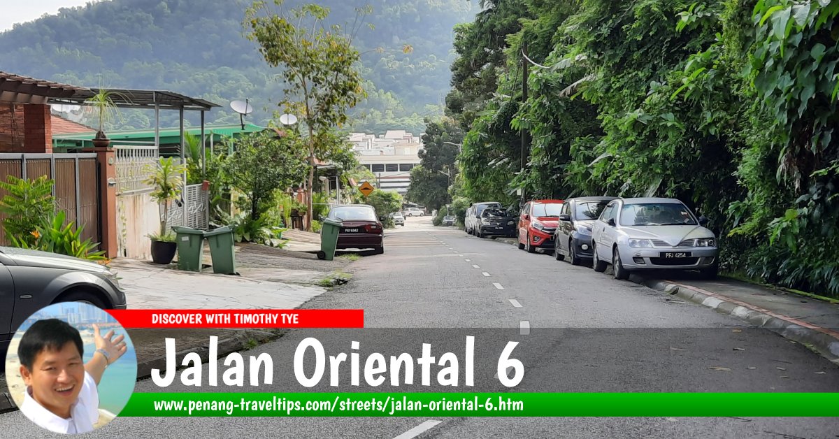 Jalan Oriental 6, Paya Terubong