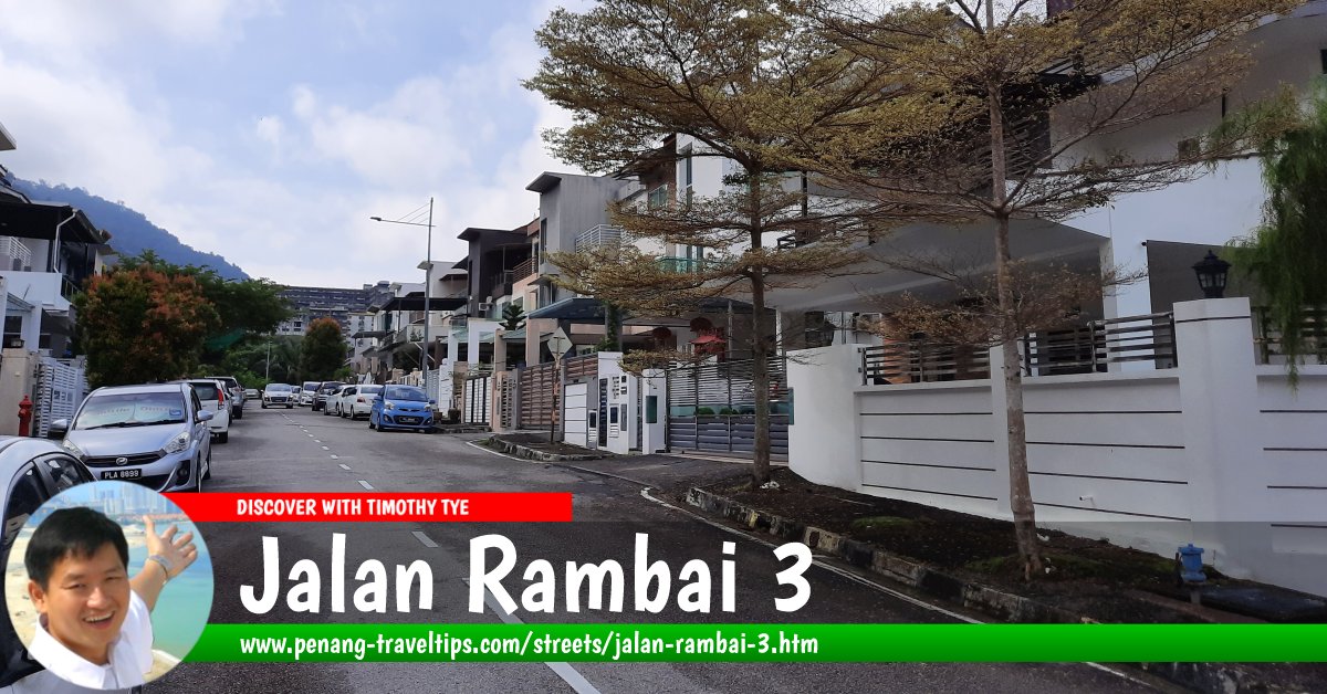 Jalan Rambai 3, Paya Terubong