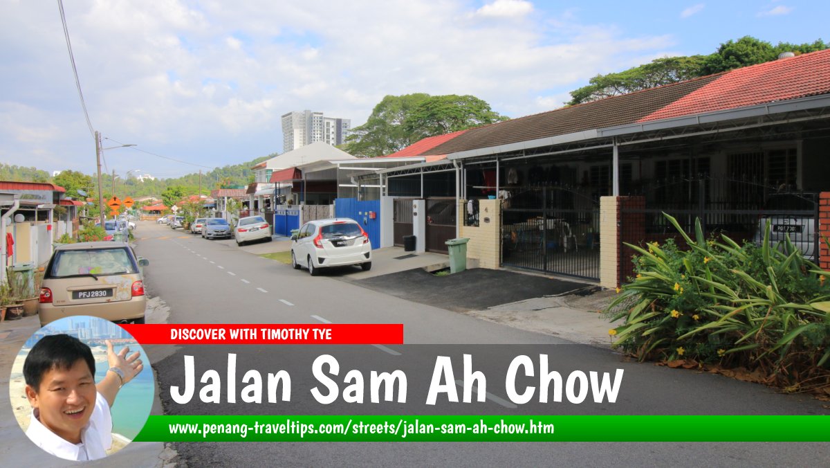 Jalan Sam Ah Chow, Tanjung Bungah, Penang