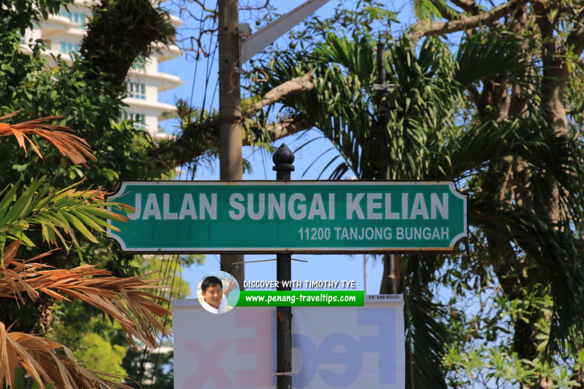 Jalan Sungai Kelian roadsign