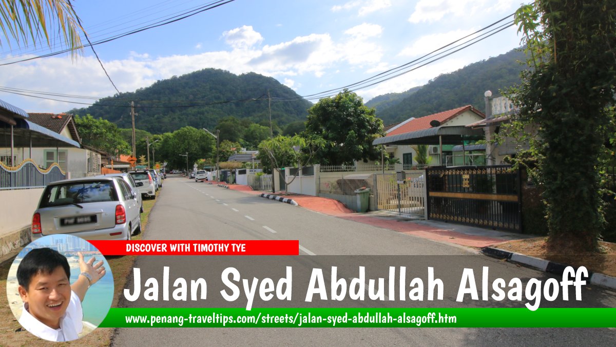 Jalan Syed Abdullah Alsagoff, Tanjung Bungah, Penang