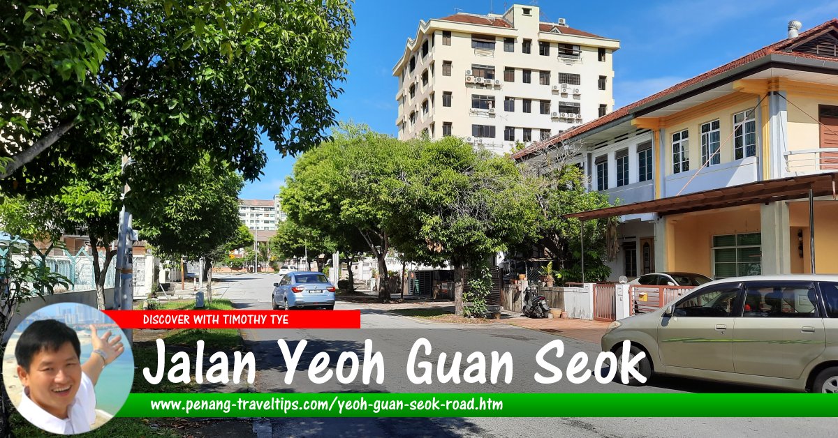 Jalan Yeoh Guan Seok, Pulau Tikus, Penang