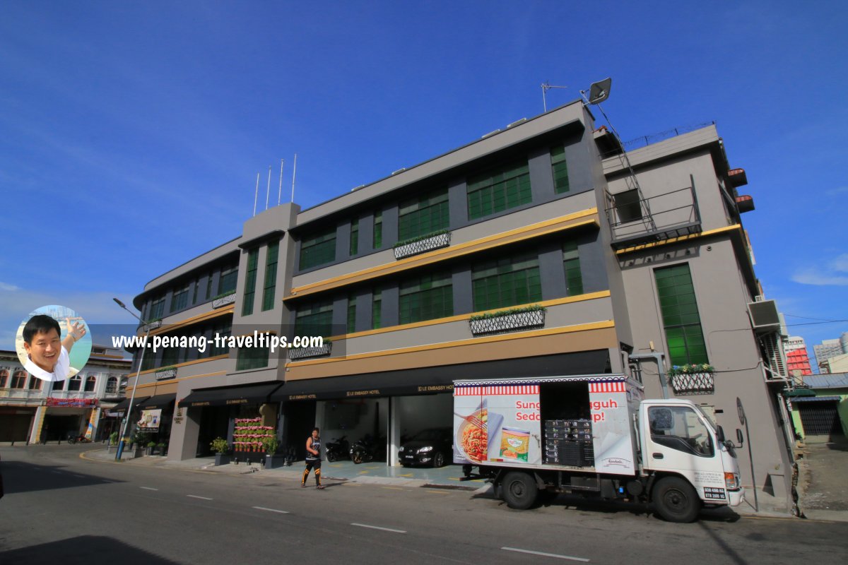 Le Embassy Hotel, George Town, Penang