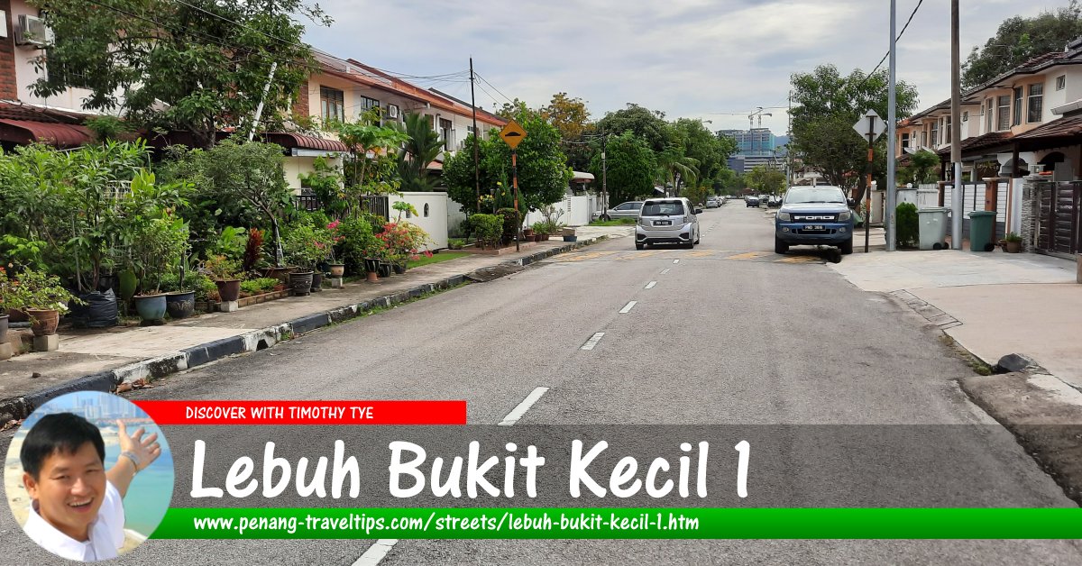 Lebuh Bukit Kecil 1, Sungai Nibong