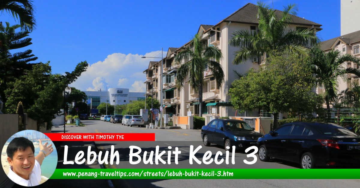 Lebuh Bukit Kecil 3, Sungai Nibong