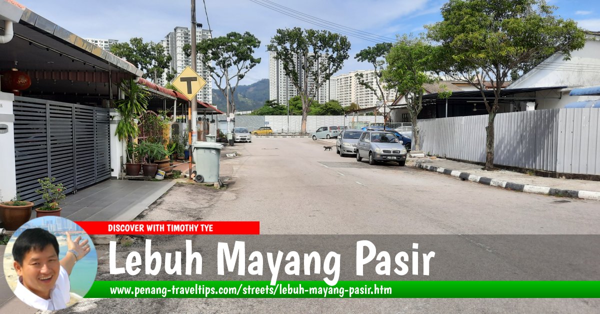 Lebuh Mayang Pasir, Bayan Baru