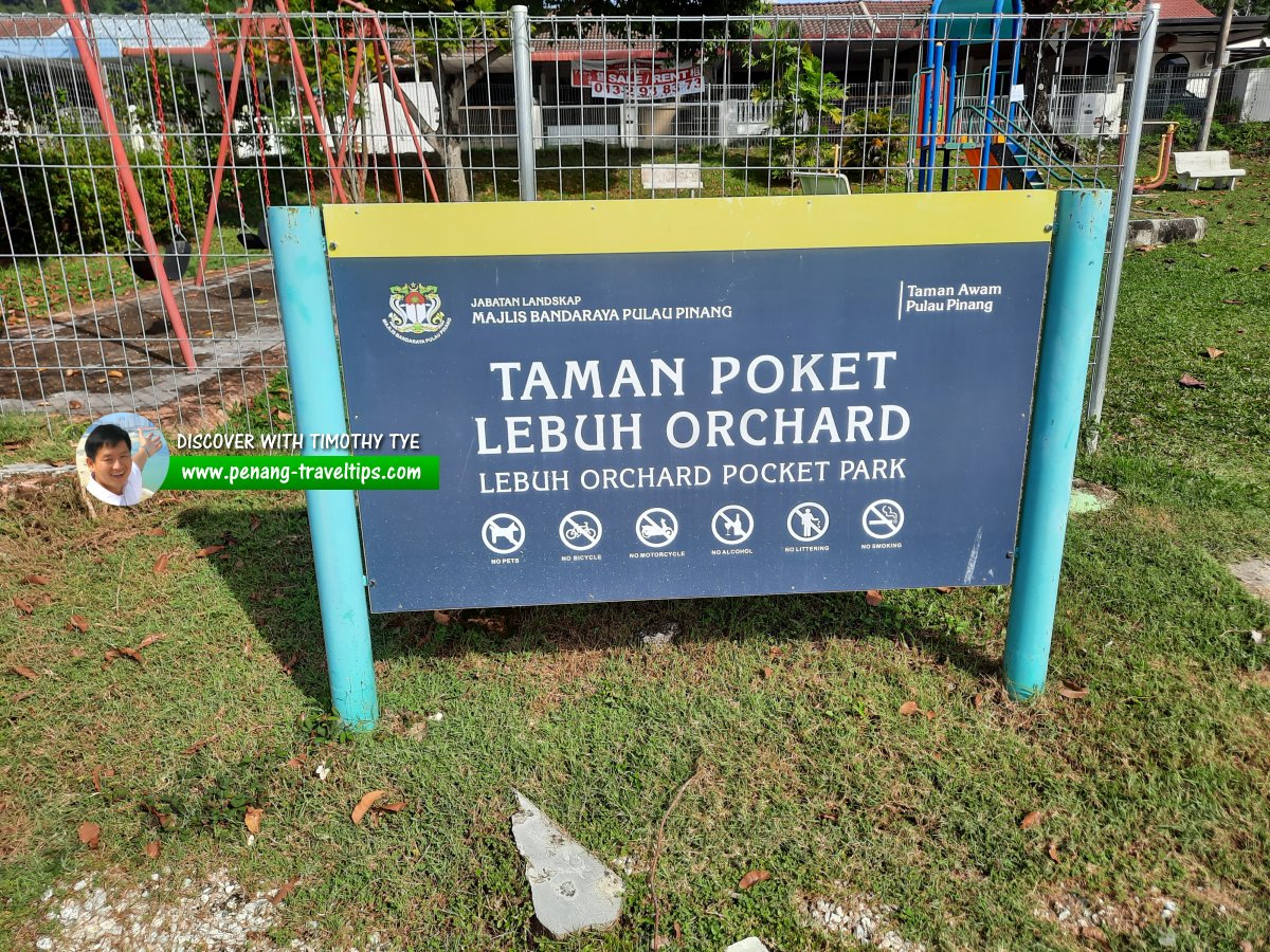 Lebuh Orchard Pocket Park