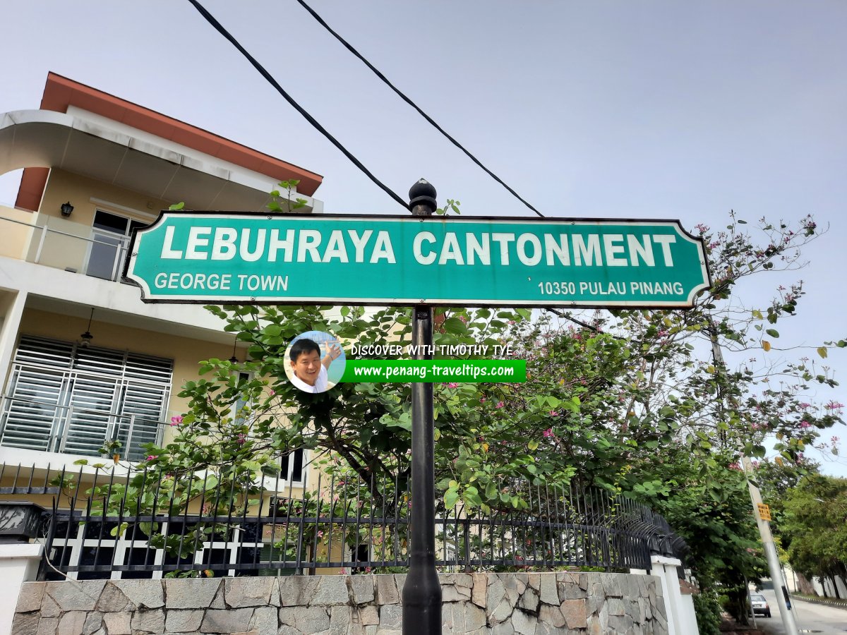 Lebuhraya Cantonment roadsign
