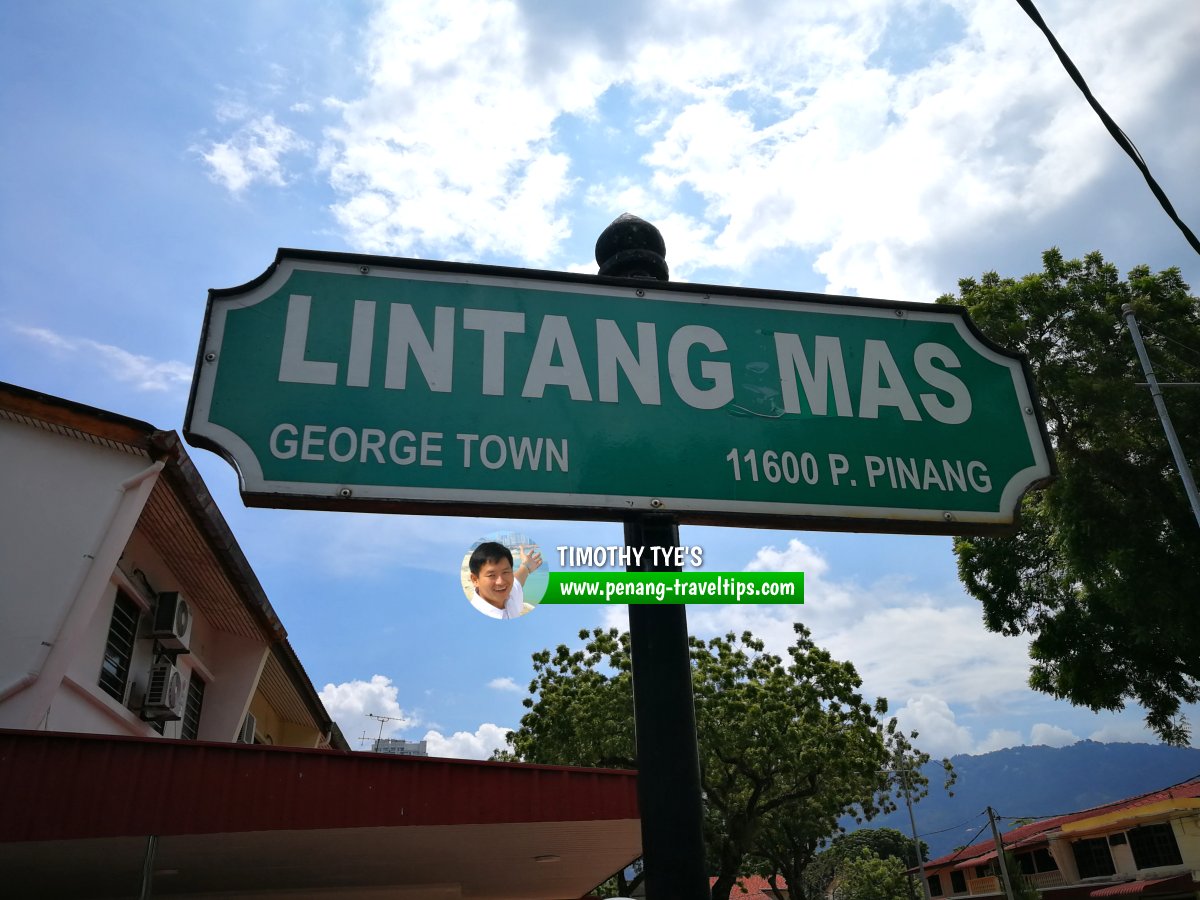 Lintang Mas roadsign