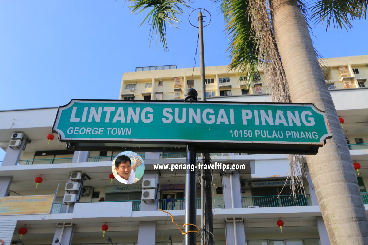 Lintang Sungai Pinang roadsign