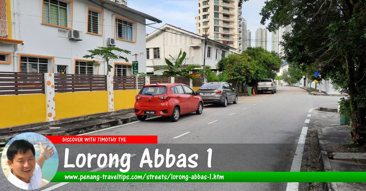 Lorong Abbas 1, Tanjung Bungah