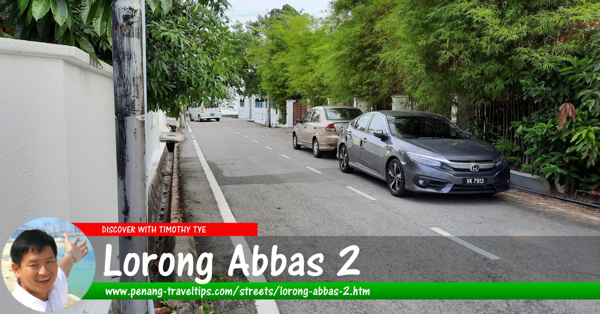 Lorong Abbas 2, Tanjung Bungah