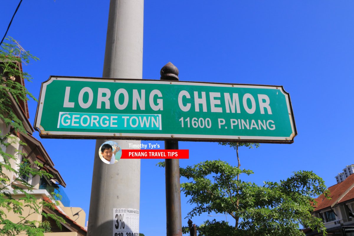 Lorong Chemor, Jelutong, Penang