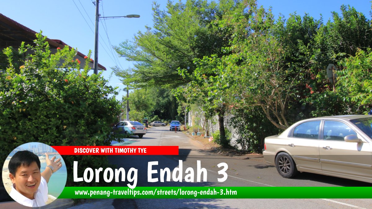 Lorong Endah 3, Brown Garden, Gelugor, Penang