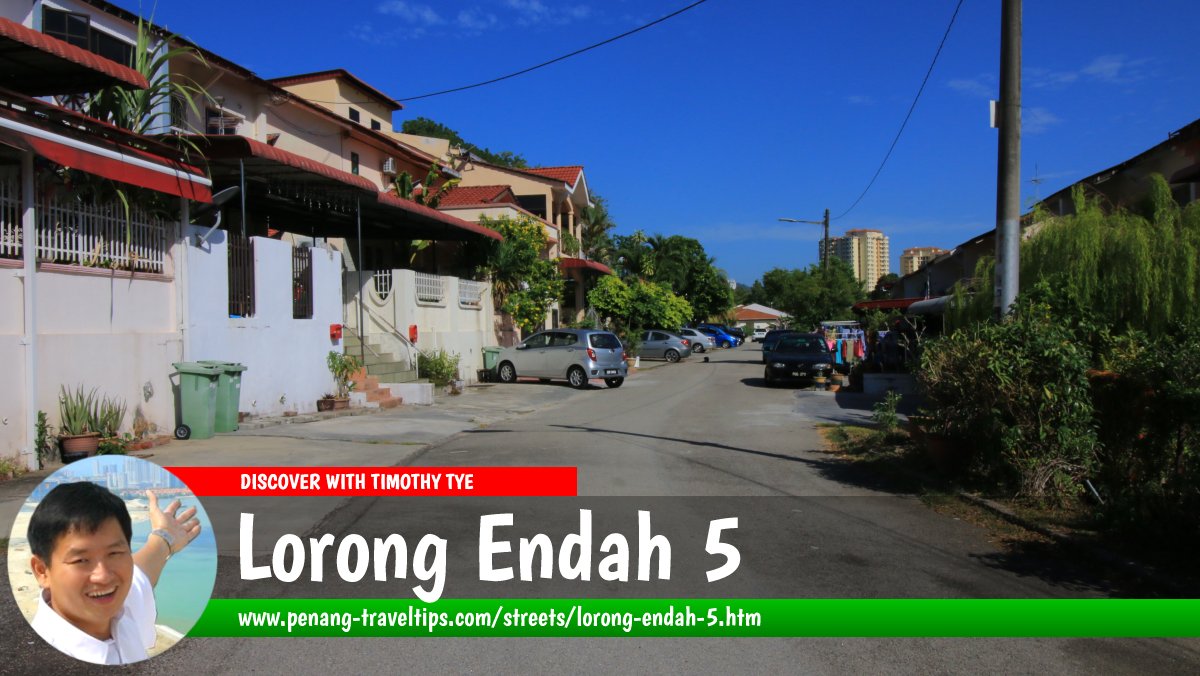 Lorong Endah 5, Brown Garden, Gelugor, Penang