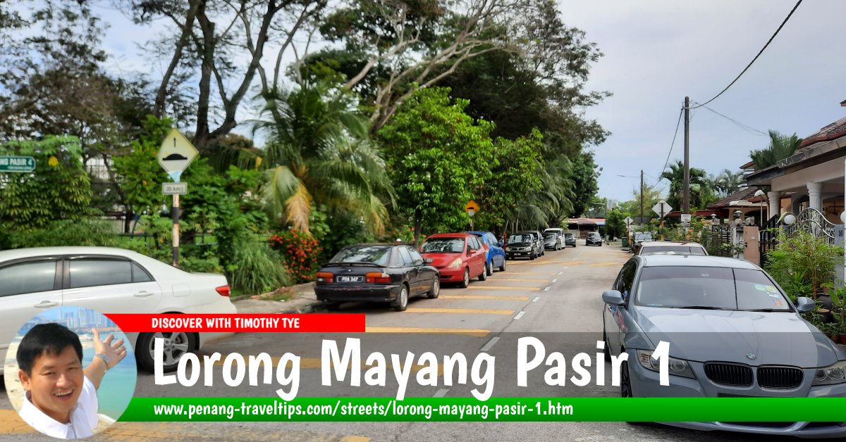 Lorong Mayang Pasir 1, Bayan Baru