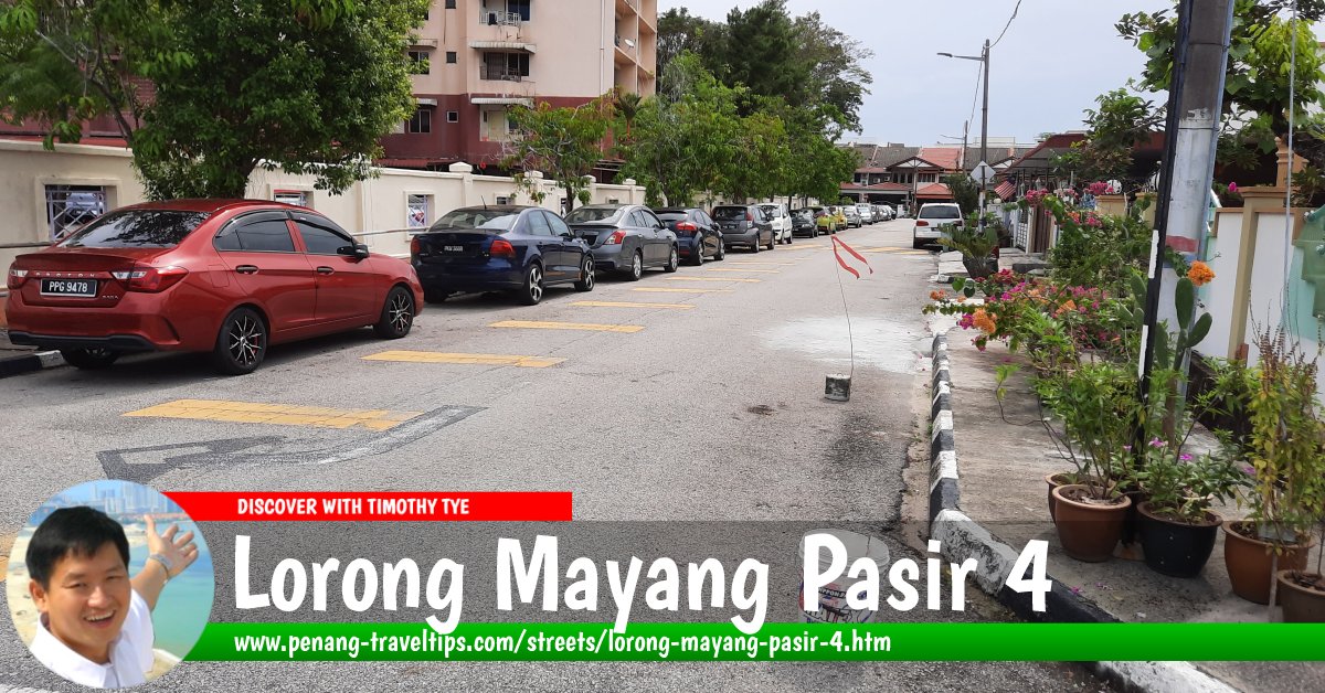 Lorong Mayang Pasir 4, Bayan Baru