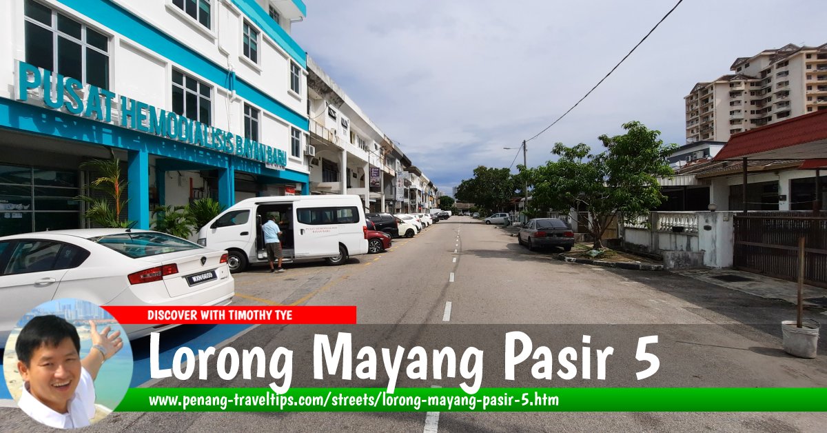 Lorong Mayang Pasir 5, Bayan Baru