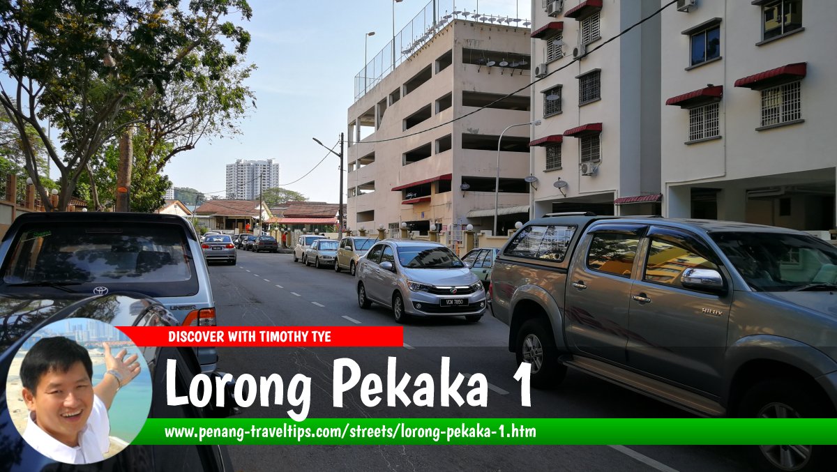 Lorong Pekaka 1, Sungai Dua, Penang