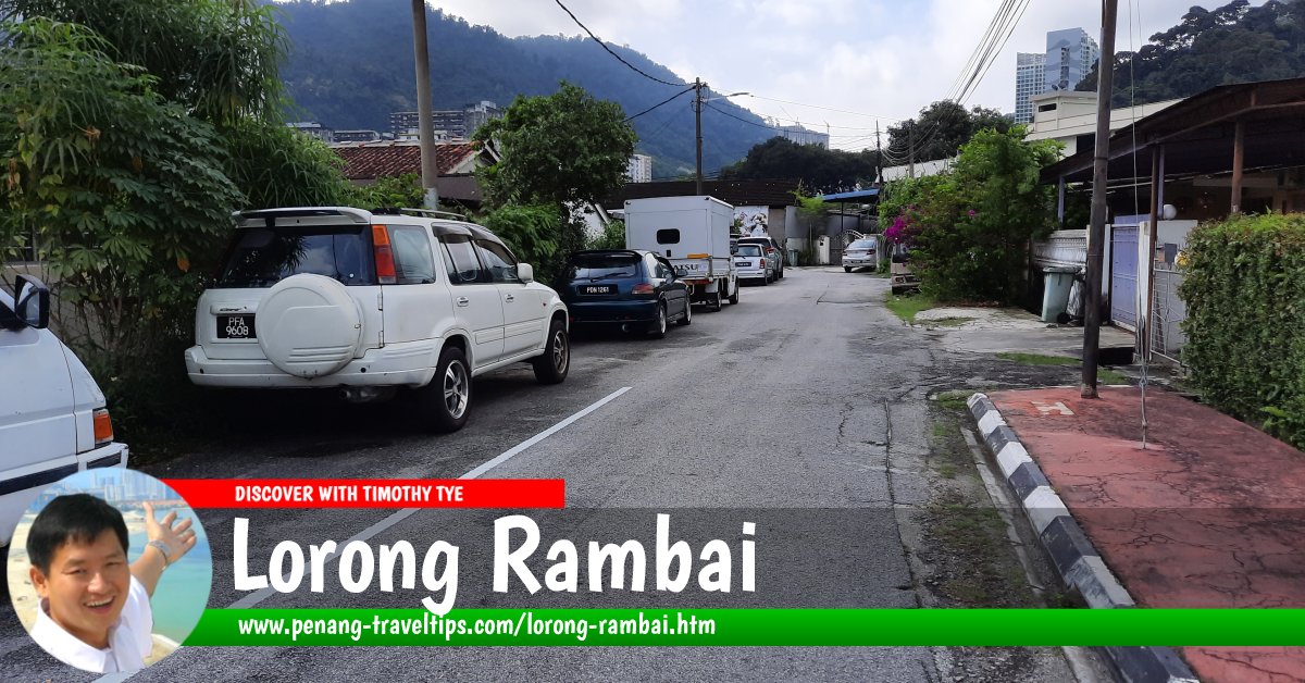 Jalan Rambai, Paya Terubong