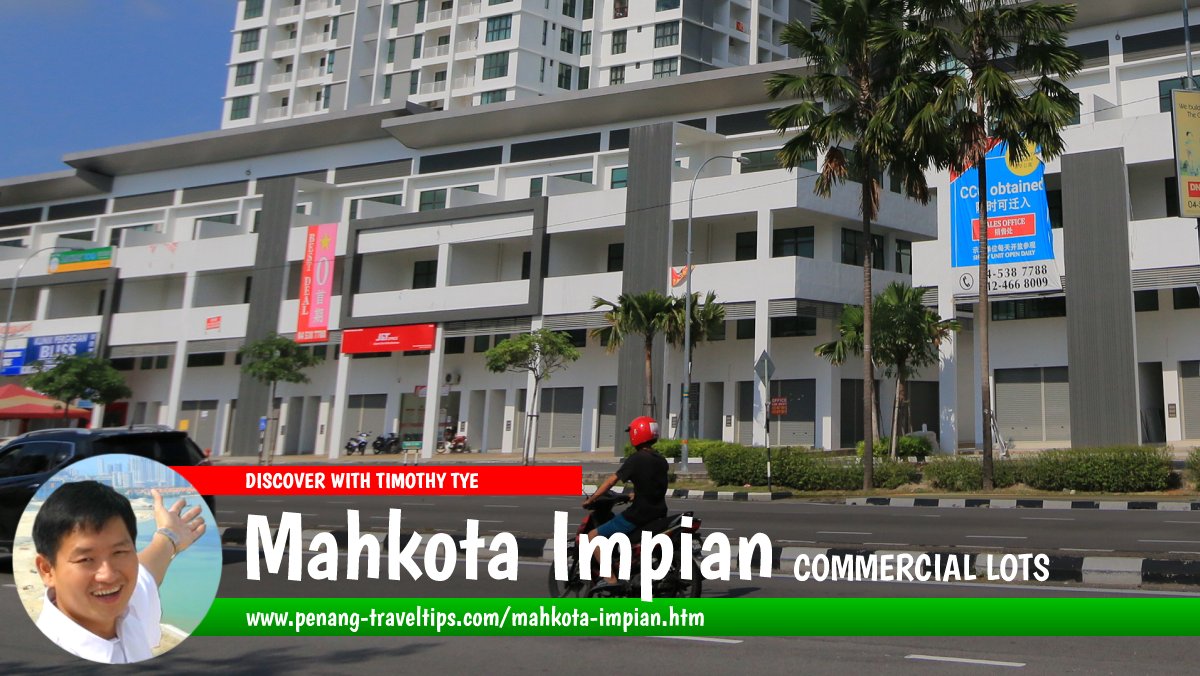 Mahkota Impian Commercial Lots, Bukit Mertajam