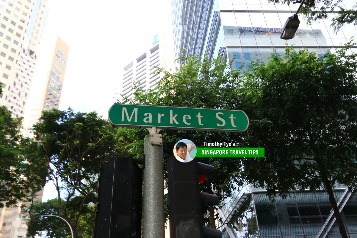 Market Street roadsign