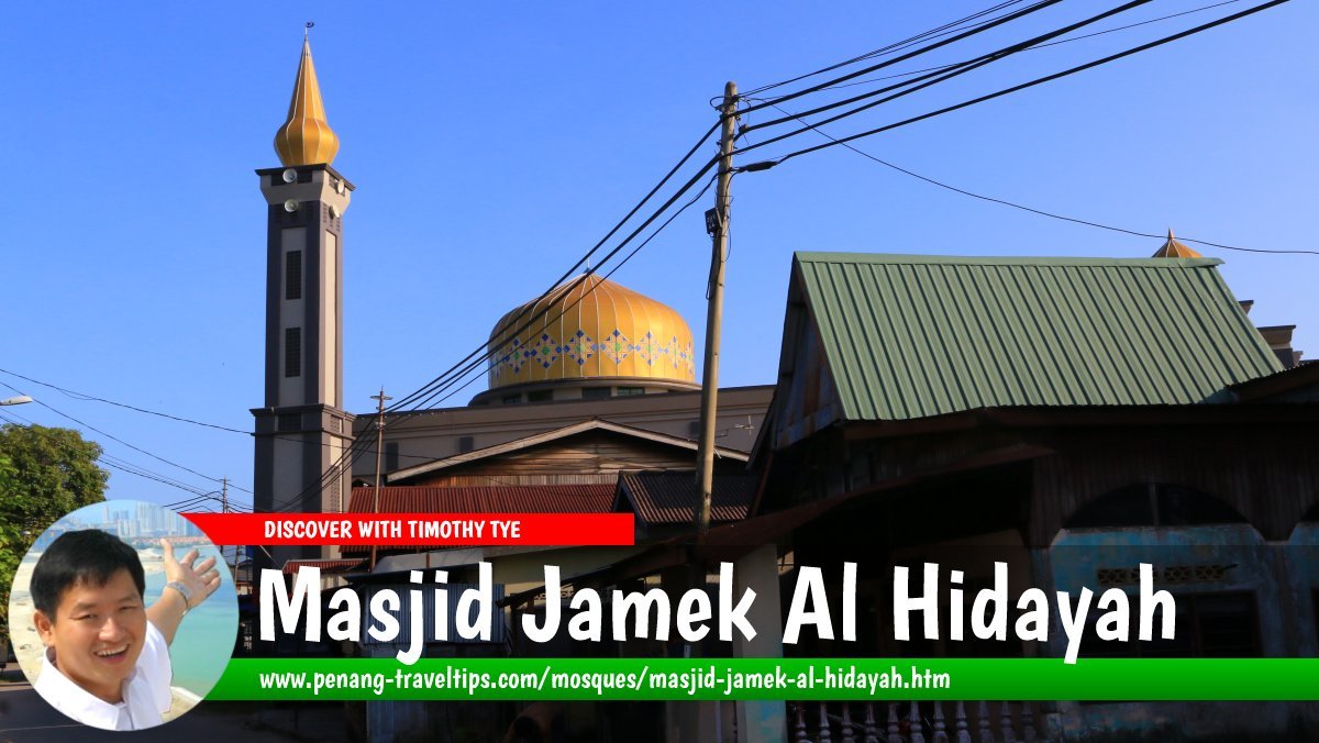 Masjid Jamek Al Hidayah, Kampung Kuala Muda, Penaga