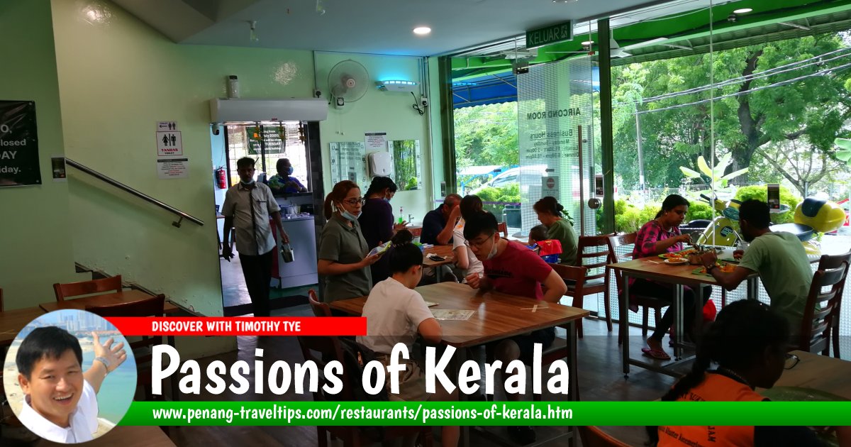 Passions of Kerala, Brown Garden, Gelugor