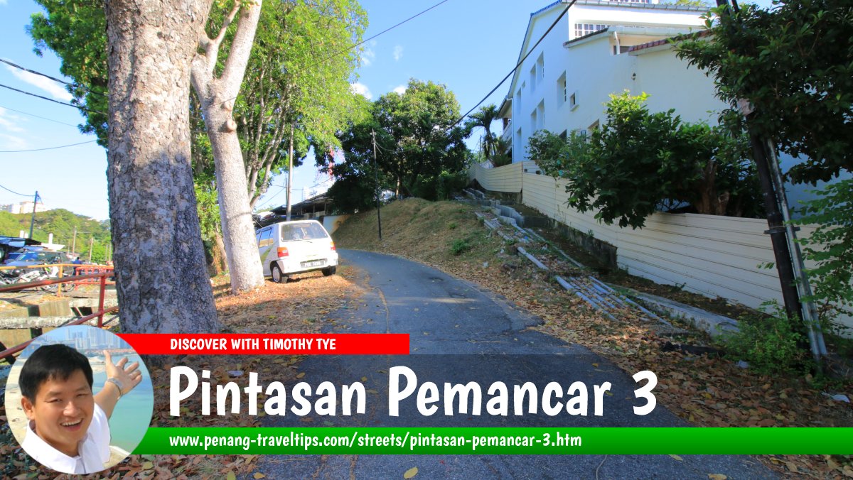 Pintasan Pemancar 3, Taman Tun Sardon, Penang