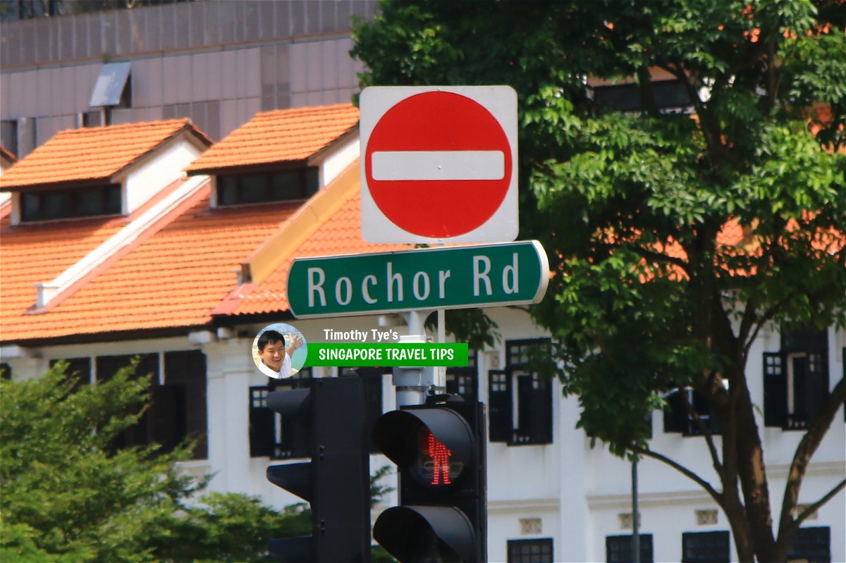 Rochor Road roadsign