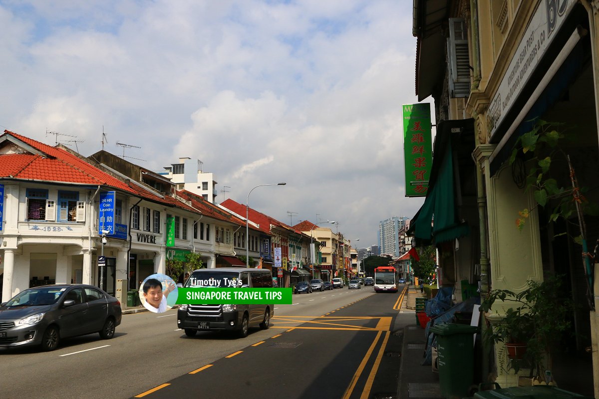 Shophouses along Sims Avenue