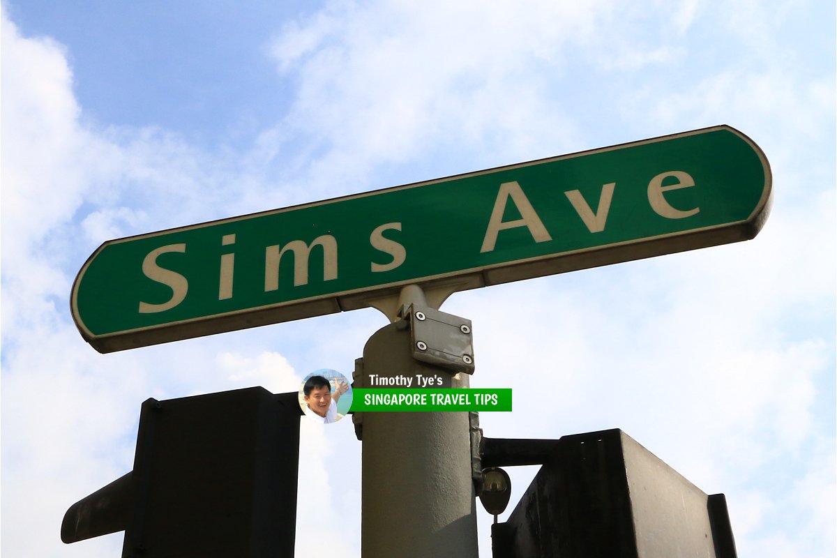 Sims Avenue roadsign