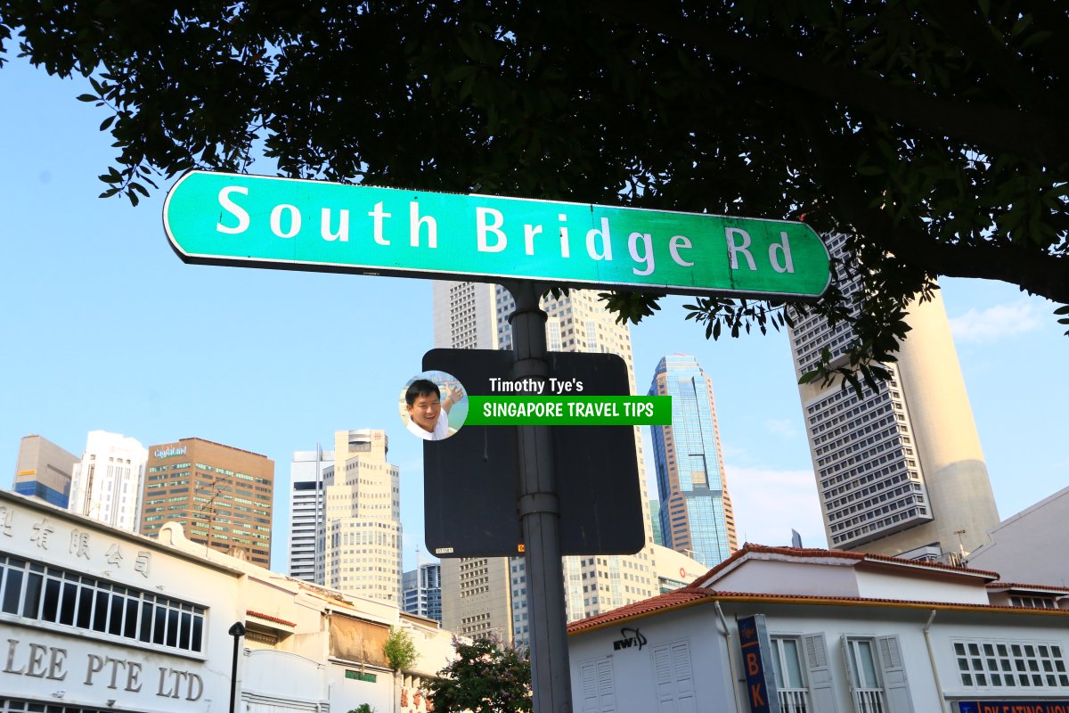South Bridge Road roadsign