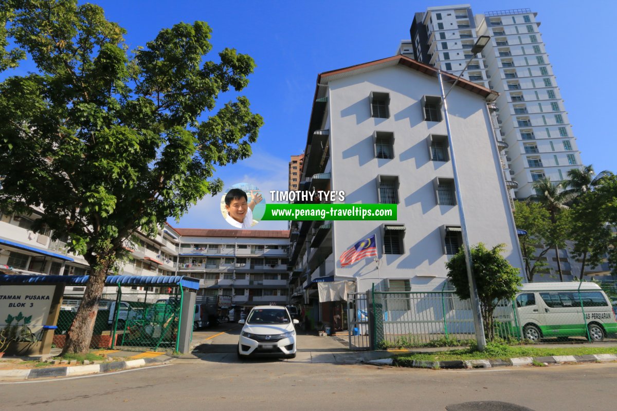 Taman Pusaka Flats, Bukit Dumbar, Jelutong, Penang